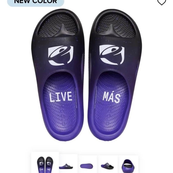 Taco Bell Crocs - Picture 2 of 3